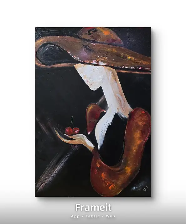 Ewa Mościszko, Soulmates, 70x50x1 cm, acrylic on canvas, Acrylic painting - canvas, 50 x 70