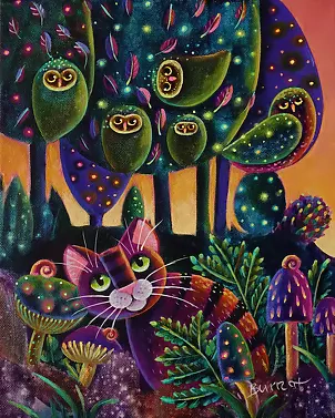 Wiesława Burnat - Racconti di gufi