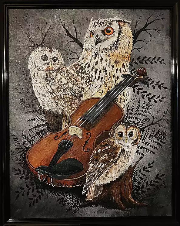 Agnieszka Mantaj - Owls and violins