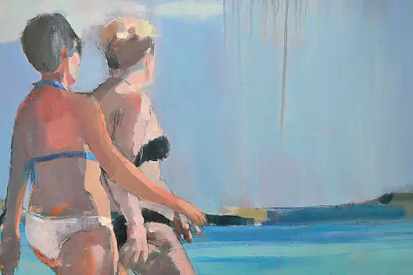 Doma Suszczyńska - Walk 2 (a woman on a Greek beach)