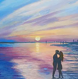 Luba Santkiewicz - Sonnenuntergangsspaziergang