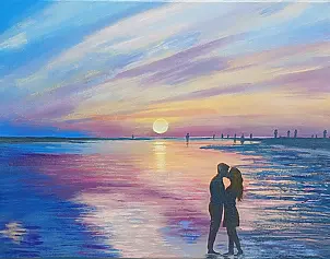 Luba Santkiewicz - Sunset walk