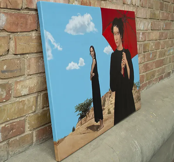 Nataliya Bagatskaya - Stroll Under the Red Umbrella