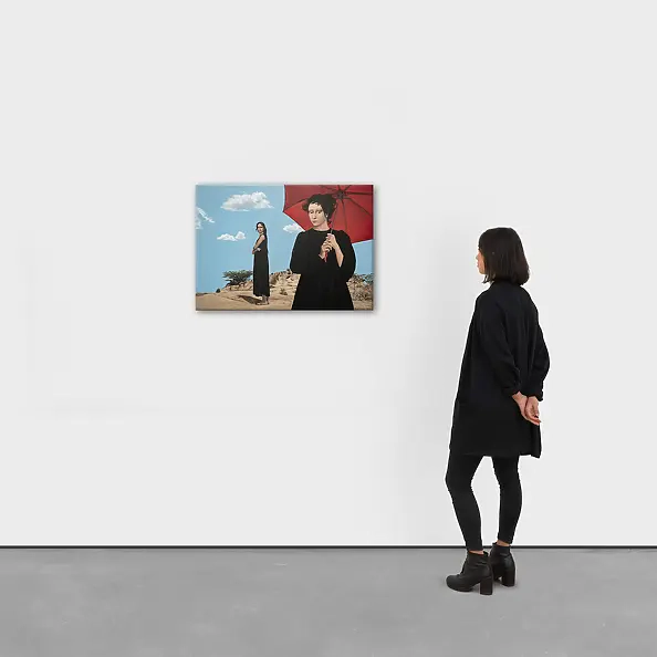 Nataliya Bagatskaya - Stroll Under the Red Umbrella