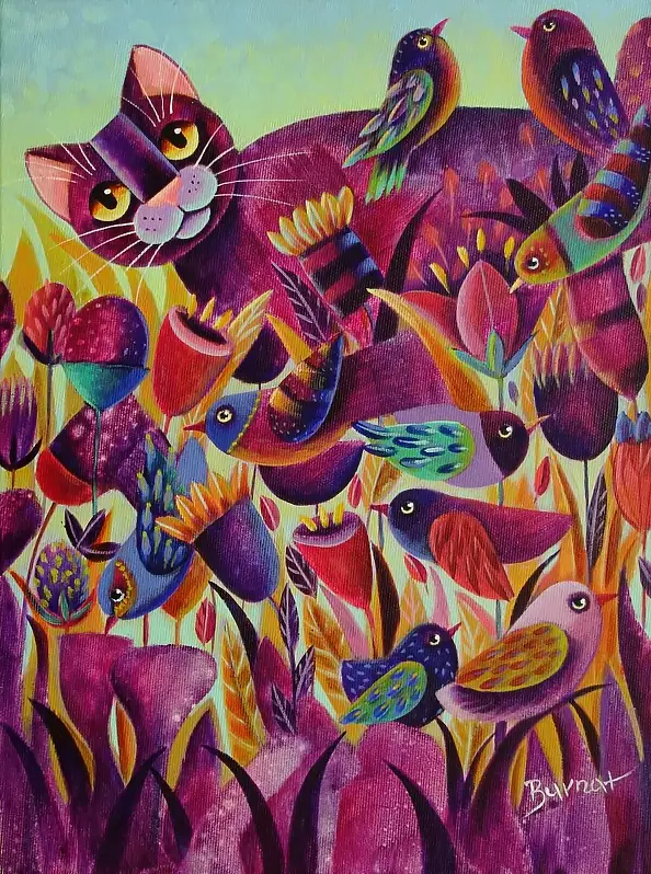 Wiesława Burnat - Spacer w miłym towarzystwie