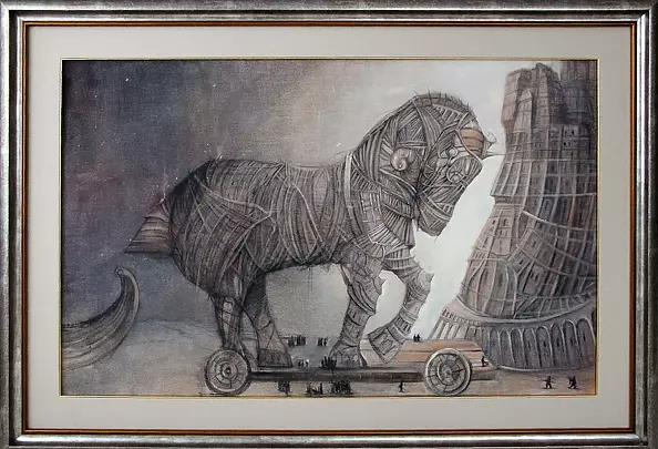 Tomasz Sętowski - Burning the Trojan Horse