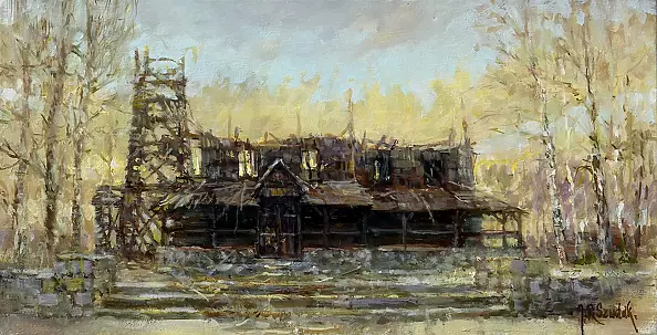 Jacek Szudak - Spalony kościółek św.Wawrzyńca