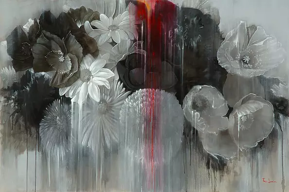 Fazio Lauria - Rozlanie koloru czerwonego