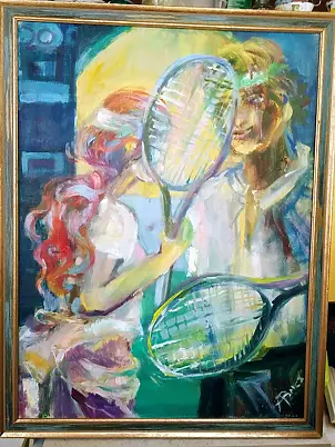 Anna Borcz - Spojrzenie na korcie tenisowym
