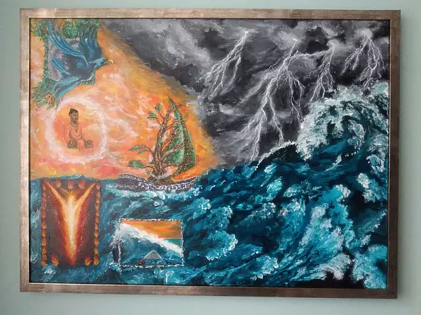 Krzysztof Szwajca - Spokojny dzień na burzliwym morzu