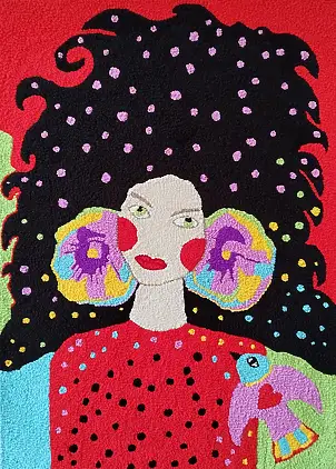 Ola Aleksandrowicz, Incontro , Altri - tela, 60 x 80