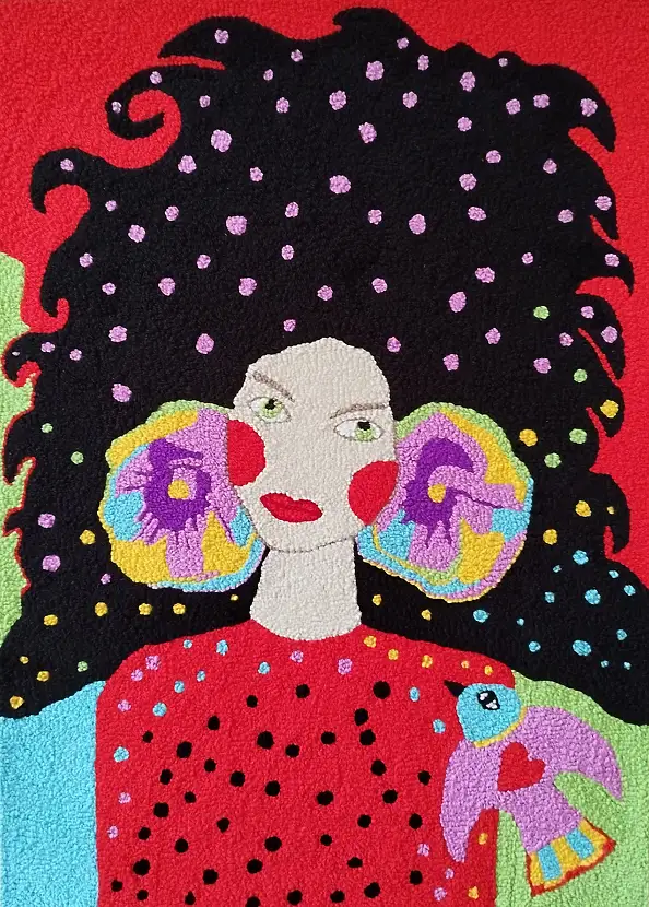 Ola Aleksandrowicz, Incontro , Altri - tela, 60 x 80