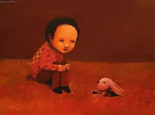 Krzysztof Iwin - Meeting with rabbit