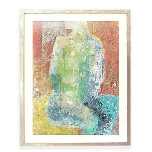 Anna Skowronek - Spotkany - kolorowa grafika, nowoczesna grafika