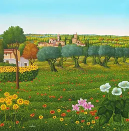 Cesare Marchesini - Spring in Tuscany
