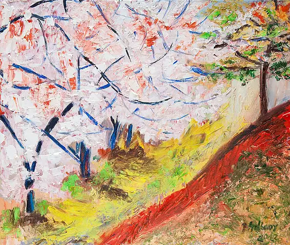 Justyna Anthony - Spring in pink