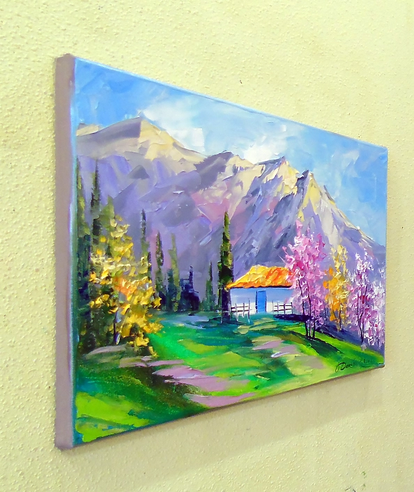 Olha Darchuk - Spring in the mountains