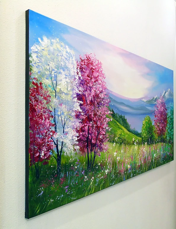 Olha Darchuk - Spring in the mountains