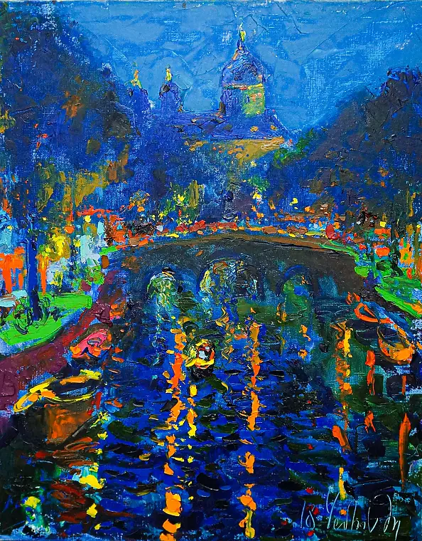 Andrey Chebotaru - St. Nicholas Cathedral at night