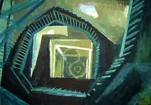 . Ultramaryna - stairs