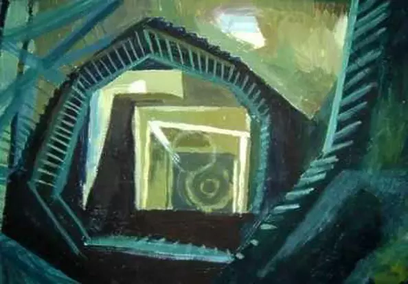 . Ultramaryna - stairs