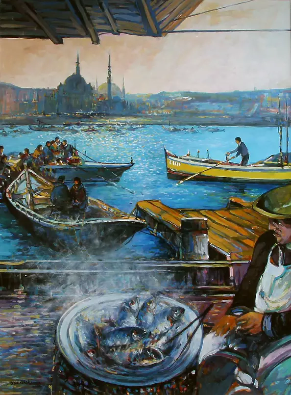 Piotr Rembieliński - Istanbul, Bosporus