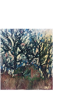 Rafał Jarosz - Old Barn and Trees