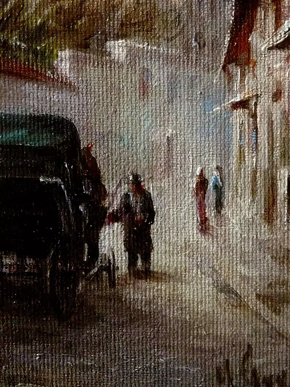 Maria Gruza - Old Warsaw, the church of Saint Anna