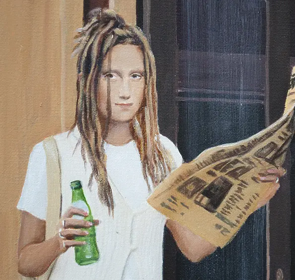 Nataliya Bagatskaya - Old Newspaper