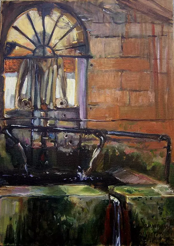 Dorota Goleniewska Szelągowska - Stara pralnia w Sauvigny