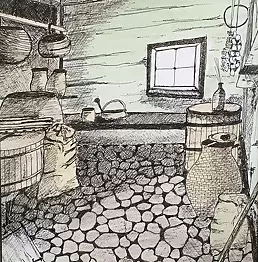 Maria Dąbrowska - The old storeroom - 2017