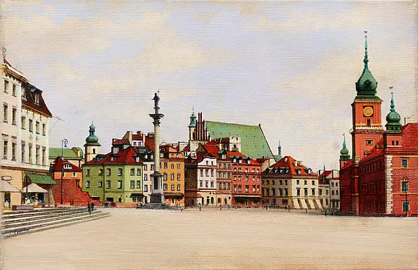 Jan Znosko - Stare Miasto - Plac Zamkowy