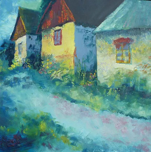 Anna Rudnicka-Litwinek - The old hut.