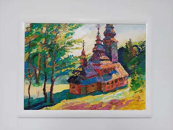 Anastasiia Kurkova - Ancienne église de Canora