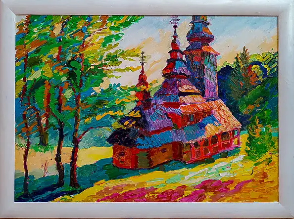 Anastasiia Kurkova - Ancienne église de Canora