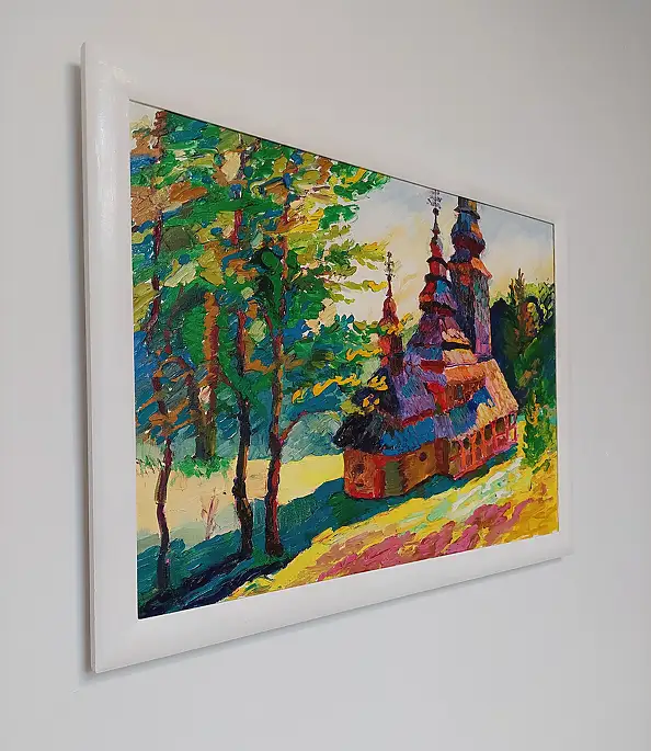 Anastasiia Kurkova - Ancienne église de Canora