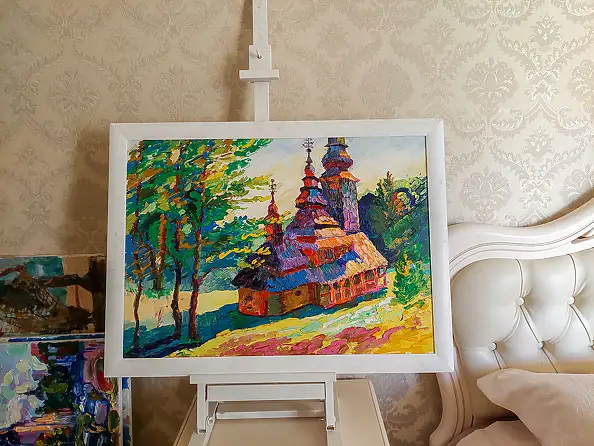 Anastasiia Kurkova - Ancienne église de Canora