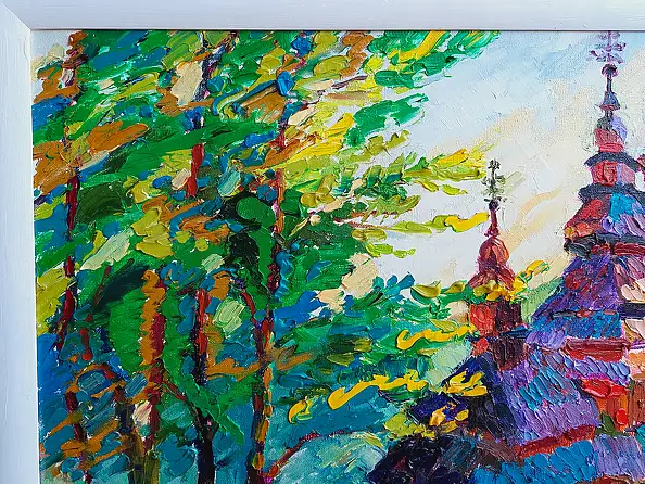 Anastasiia Kurkova - Ancienne église de Canora