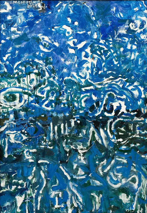 Stanisław Młodożeniec - Starry Night