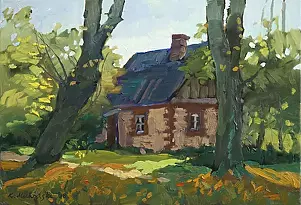 Krzysztof Michalski - Stary dom w Skowieszynku