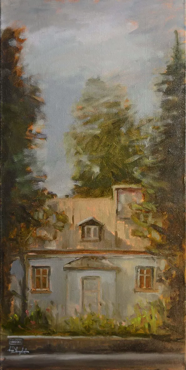 Agnieszka Długołęcka - An old farm in Dębinki