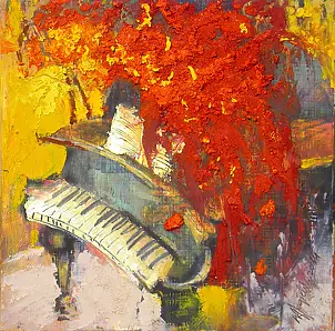 Wacław Jagielski - Old piano and wild wine