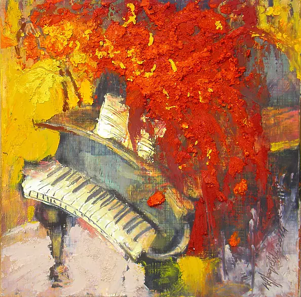 Wacław Jagielski - Old piano and wild wine