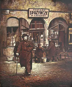 Jacek Łoziński - Stary krakowski Kazimierz