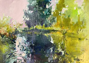 Henadzy Havartsou - Autumn pond