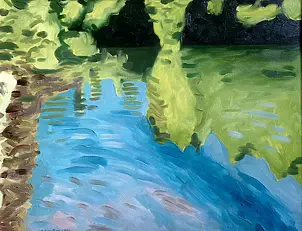 Paweł Cabanowski - Pond near Delling