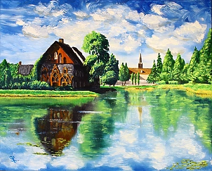 Serge R - Pond at Tiesenhausen Manor