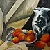 Katarzyna Gąsiorowska - Martwa natura z jabłkami i pomarańczami