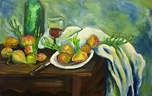 Katarzyna Gąsiorowska - Martwa natura z cebulami