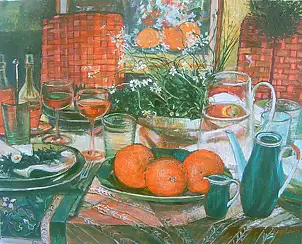 Katarzyna Kogutowicz - Mrtwa natura z pomarańczami